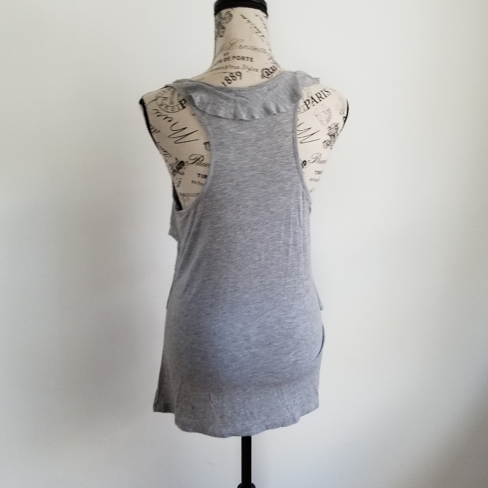 Ruffled layered tank top - Picture 5 of 6